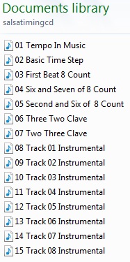 Salsa Timing CD